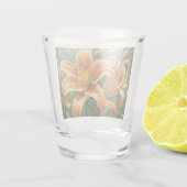 Tijgerlelie Shot Glas (Achterkant)