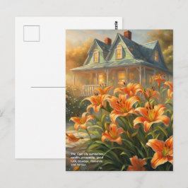 Tijgerlelie Symboliek Briefkaart