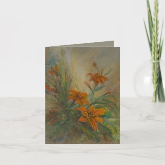 Tijgerlelies 4 x 5.6" kaart (Voorkant)