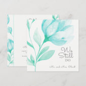 Tijgerlelies Huwelijksbelofte Vernieuwing 25 jaar Kaart (Voorkant / Achterkant)