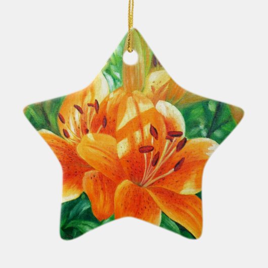 tijgerlib keramisch ornament (Voorkant)