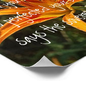 tijgerlibel vers Ezekiel 16:14 Poster (Hoek)