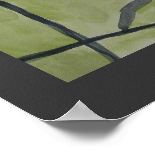 Tijgerlilies - Afdrukken Poster (Hoek)