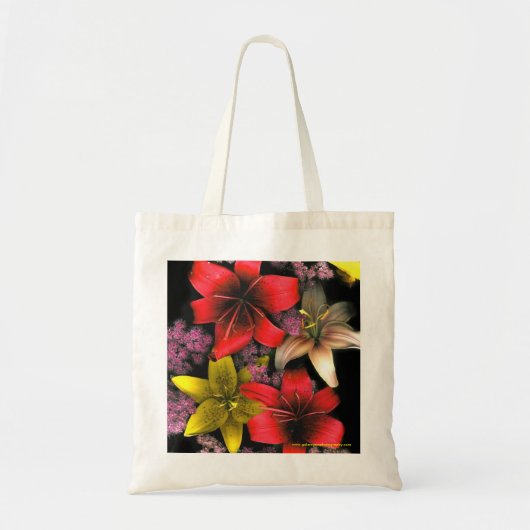 Tijgerlilies en Spirea Tote Bag (Voorkant)