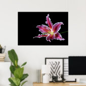 tijgerlilly print / poster / canvus - liebloem (Thuiskantoor)