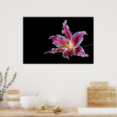 tijgerlilly print / poster / canvus - liebloem (Keuken)