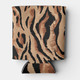 Tijgerluipaard: Dierlijke huid naadloos Blikjeskoeler