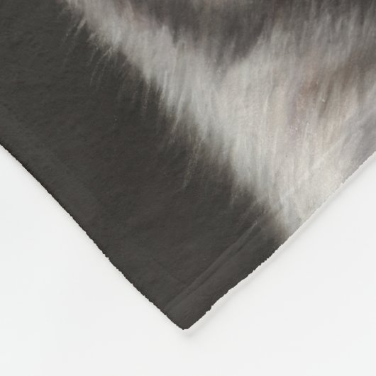 Tijgermanboog Fleece Deken (Hoek)