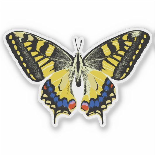 tijgermoerasmat sticker (Voorkant)