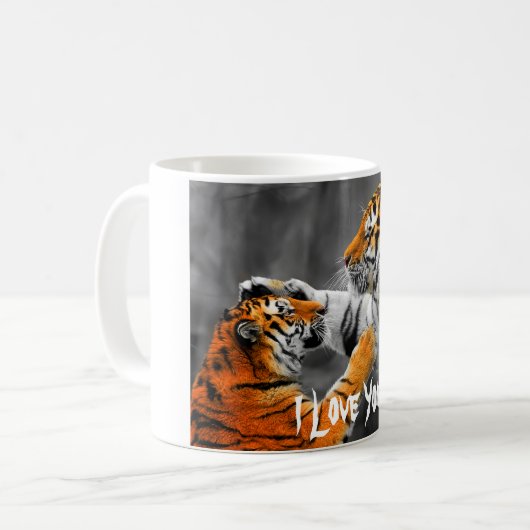 TijgerMok Koffiemok (Voorkant links)