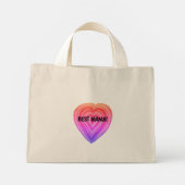 tijgermom en -cub mini tote bag (Achterkant)