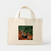 tijgermom en -cub mini tote bag (Voorkant)