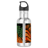 tijgermom en -cub waterfles  (Achterkant)