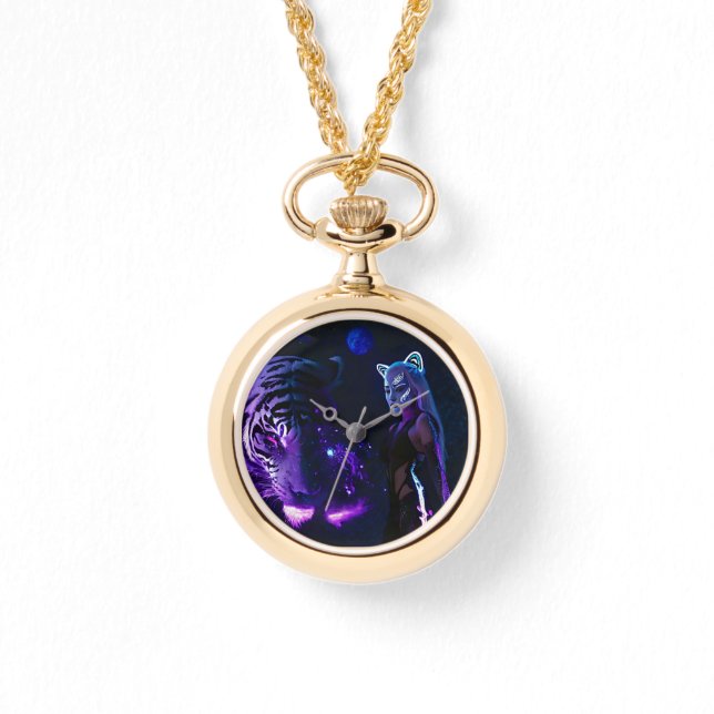 tijgernacht horloge (Voorkant)