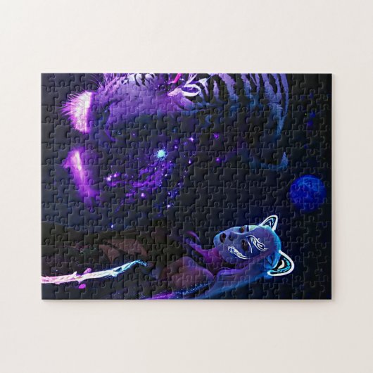 tijgernacht legpuzzel (Horizontaal)