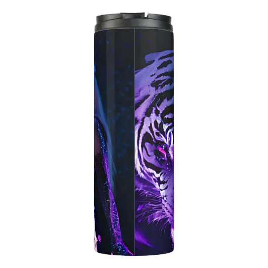 tijgernacht thermosbeker (Achterkant)
