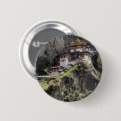 tijgernest ronde button 5,7 cm (Voorkant /achterkant)