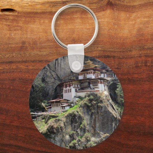 tijgernest sleutelhanger (Voorkant)