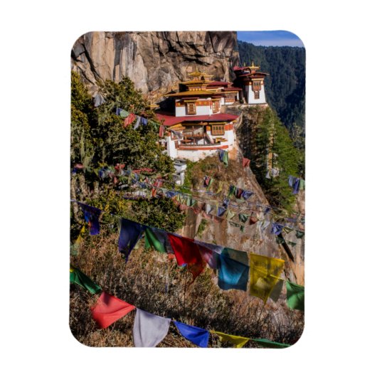 Tijgernestklooster, Bhutan Magneet (Verticaal)