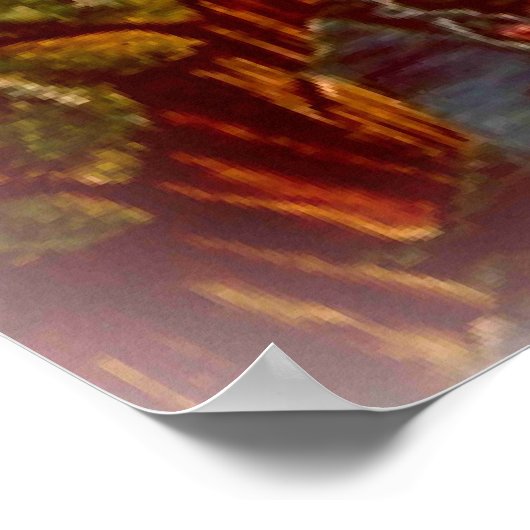 Tijgerochtend Poster (Hoek)