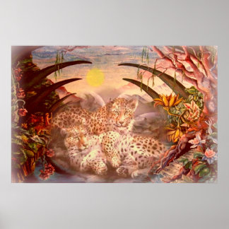 Tijgerochtend Poster