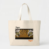 tijgerogen grote tote bag (Voorkant)