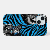 Tijgerogen iPhone 15 Case (Achterkant horizontaal)