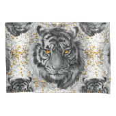 Tijgerogen - Kleurrijke tijgerKussensloop Kussensloop (Voorkant)