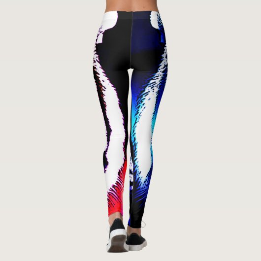 Tijgerogen Leggings (Achterkant)