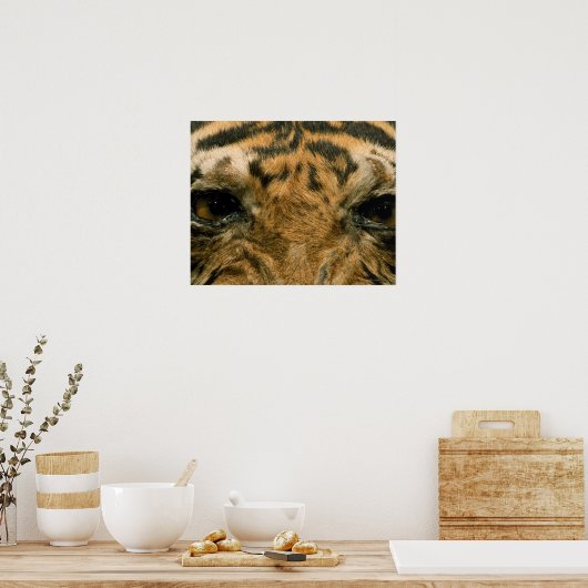 Tijgerogen Poster (Keuken)