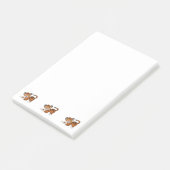 Tijgerontwerp Post-it® Notes (Schuin)