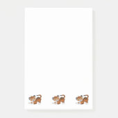 Tijgerontwerp Post-it® Notes (Voorkant)
