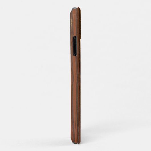 Tijgeroog edelsteen Case-Mate iPhone case (Achterkant/rechts)