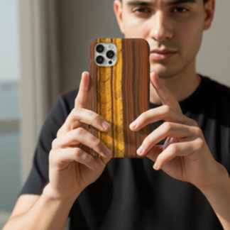 Tijgeroog edelsteen Case-Mate iPhone case