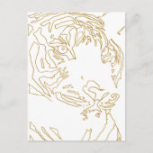 Tijgerpaal Briefkaart (Voorkant)