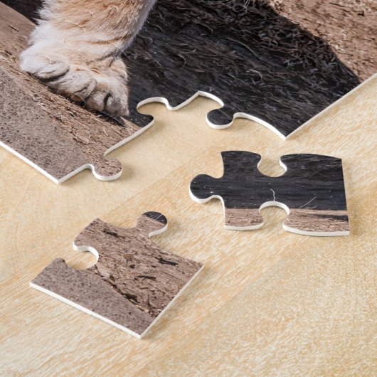 Tijgerpakking Legpuzzel (Zijkant)