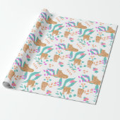 tijgerparade cadeaupapier (Uitgerold)