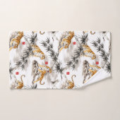 tijgerpatroon bad handdoek (Handdoek)