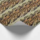 Tijgerpatroon Cadeaupapier (Hoek)