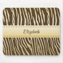 Tijgerpatroon Elegant Bruin Goud Dierlijke Strepen