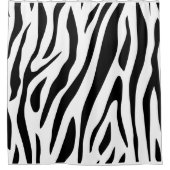 Tijgerpatroon in vector douchegordijn (Voorkant)