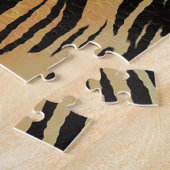 tijgerpatroon legpuzzel (Zijkant)