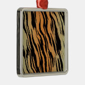 tijgerpatroon metalen ornament (Rechts)