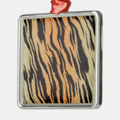 tijgerpatroon metalen ornament (Links)
