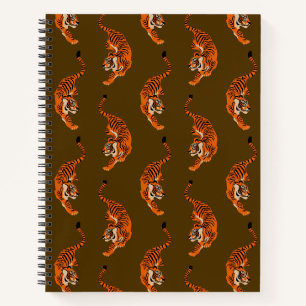Tijgerpatroon Notitieboek