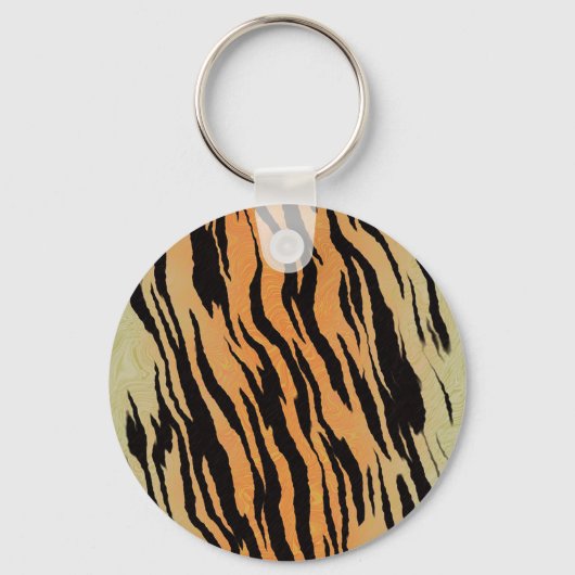 tijgerpatroon sleutelhanger (Voorkant)