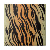 tijgerpatroon tegeltje (Voorkant)