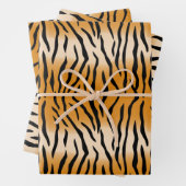 Tijgerpatroonplaten Inpakpapier Vel (In situ)