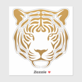 Tijgerpictogram Sticker
