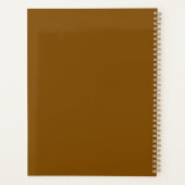 Tijgerplanner Planner (Achterkant)